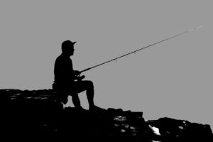 Rybářská technika položený návazec